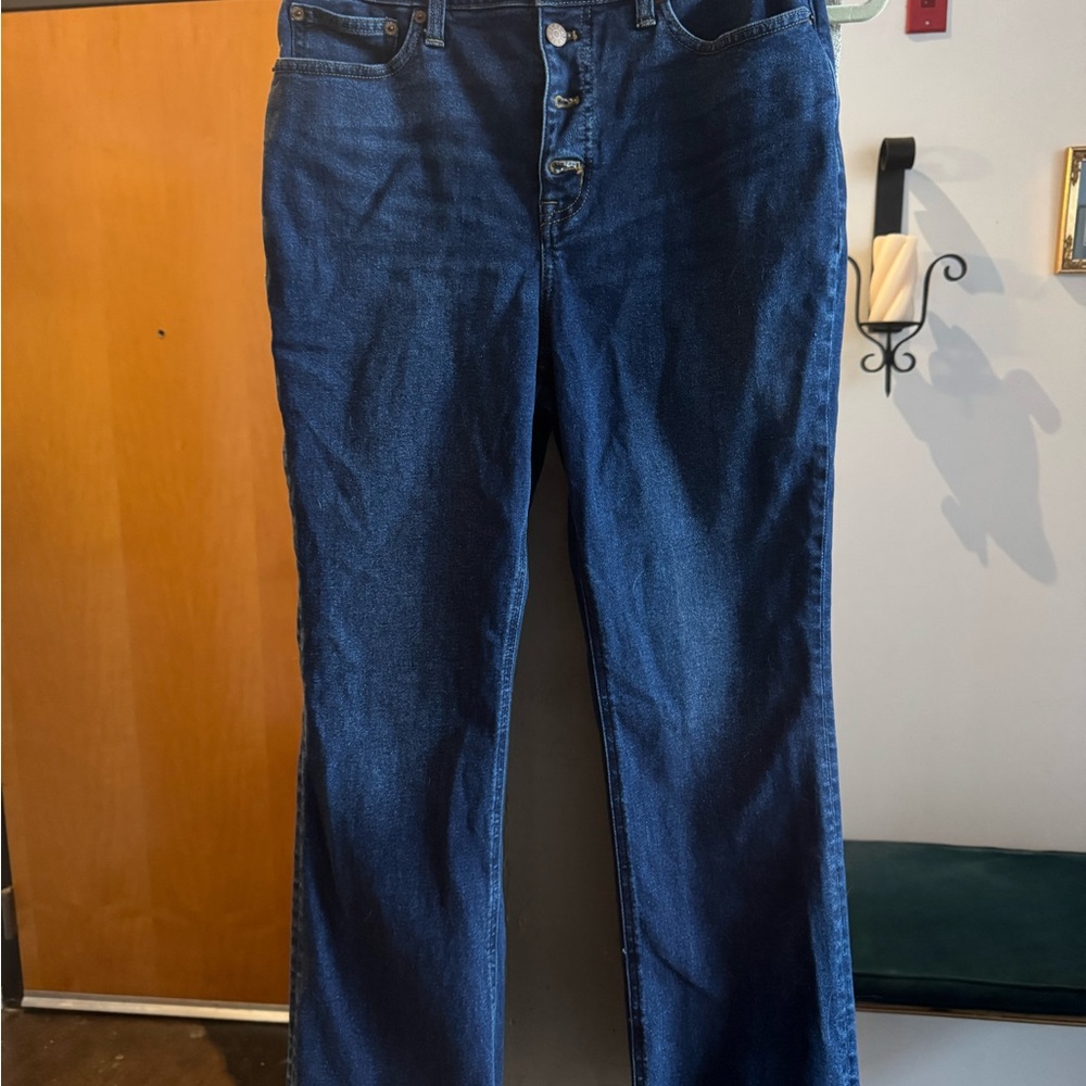 J Crew Highrise Cropped Jeans